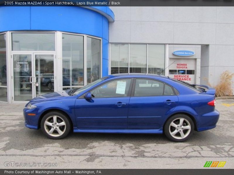 Lapis Blue Metallic / Black 2005 Mazda MAZDA6 i Sport Hatchback