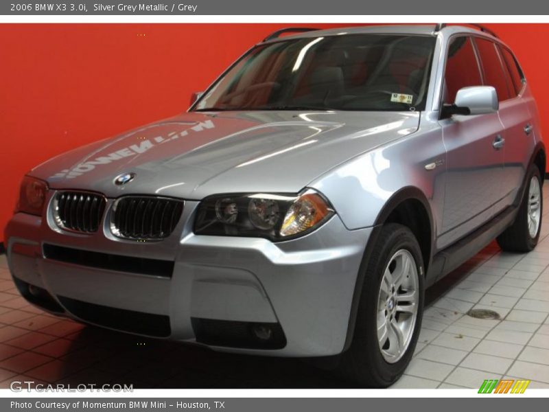 Silver Grey Metallic / Grey 2006 BMW X3 3.0i