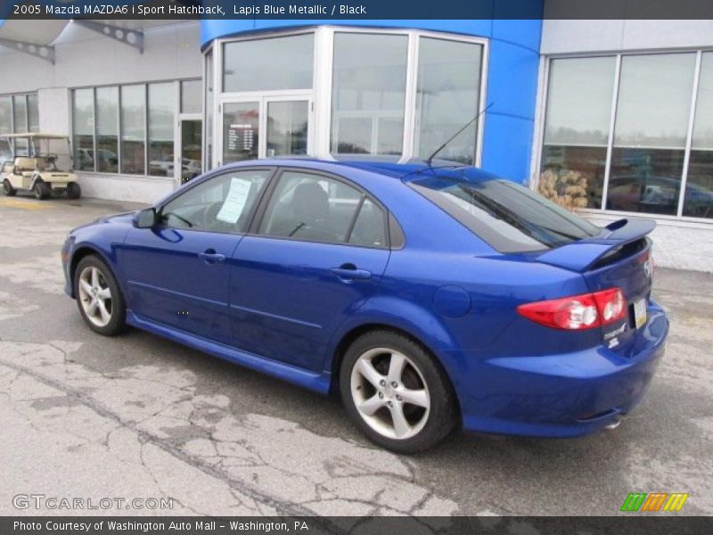 Lapis Blue Metallic / Black 2005 Mazda MAZDA6 i Sport Hatchback
