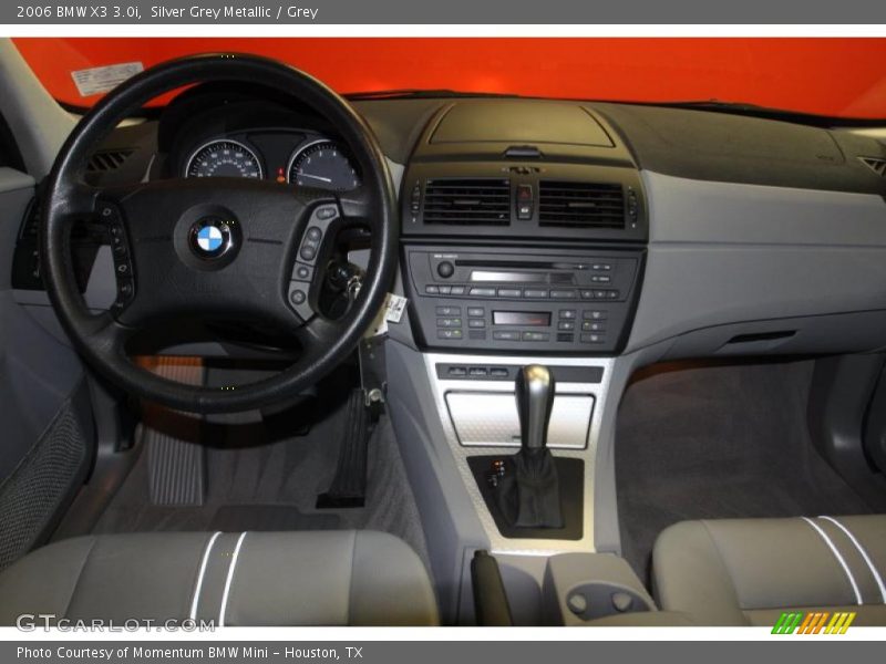 Silver Grey Metallic / Grey 2006 BMW X3 3.0i