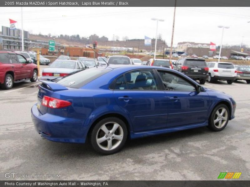 Lapis Blue Metallic / Black 2005 Mazda MAZDA6 i Sport Hatchback