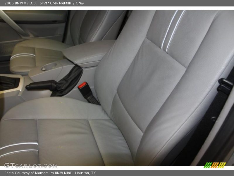 Silver Grey Metallic / Grey 2006 BMW X3 3.0i