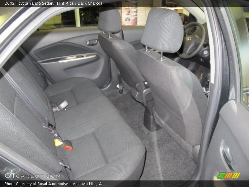 Flint Mica / Dark Charcoal 2009 Toyota Yaris S Sedan
