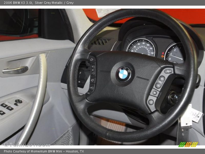 Silver Grey Metallic / Grey 2006 BMW X3 3.0i