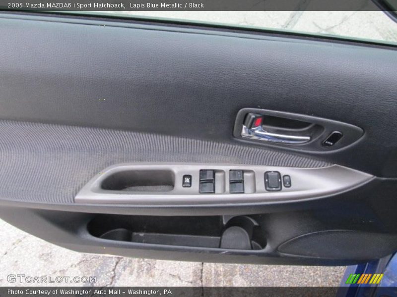 Lapis Blue Metallic / Black 2005 Mazda MAZDA6 i Sport Hatchback