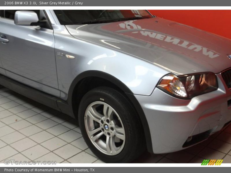 Silver Grey Metallic / Grey 2006 BMW X3 3.0i