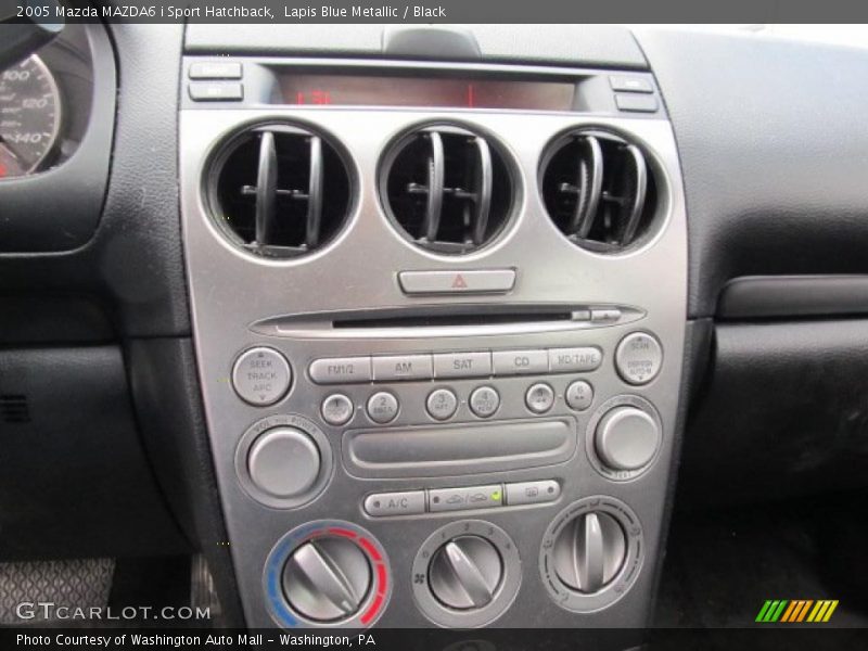 Lapis Blue Metallic / Black 2005 Mazda MAZDA6 i Sport Hatchback