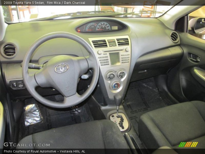 Flint Mica / Dark Charcoal 2009 Toyota Yaris S Sedan