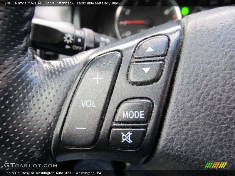 Lapis Blue Metallic / Black 2005 Mazda MAZDA6 i Sport Hatchback