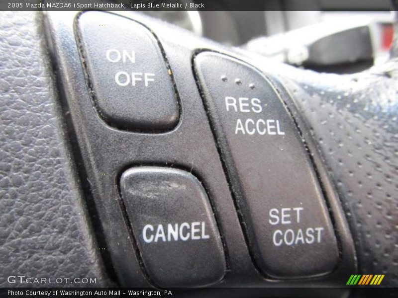Lapis Blue Metallic / Black 2005 Mazda MAZDA6 i Sport Hatchback