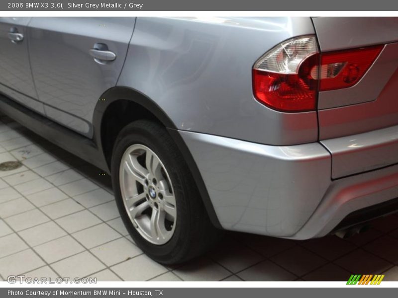 Silver Grey Metallic / Grey 2006 BMW X3 3.0i