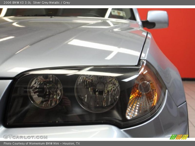 Silver Grey Metallic / Grey 2006 BMW X3 3.0i