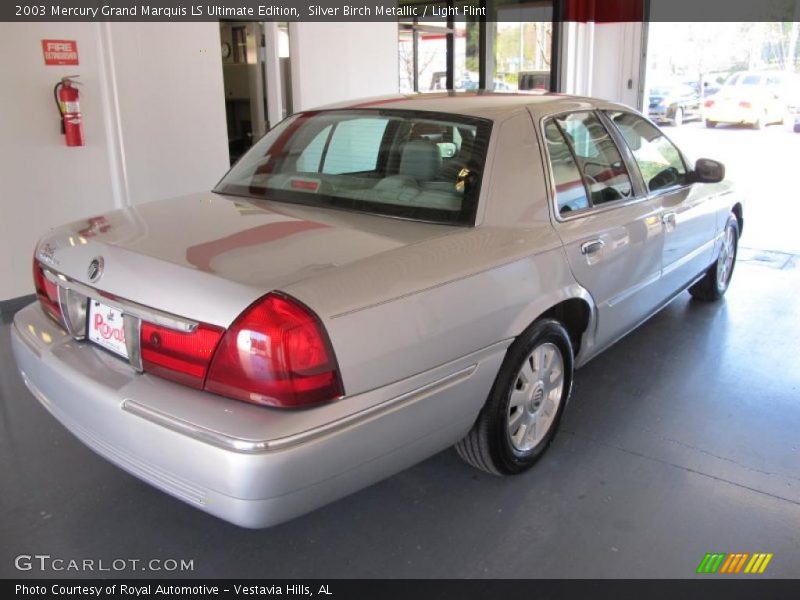Silver Birch Metallic / Light Flint 2003 Mercury Grand Marquis LS Ultimate Edition