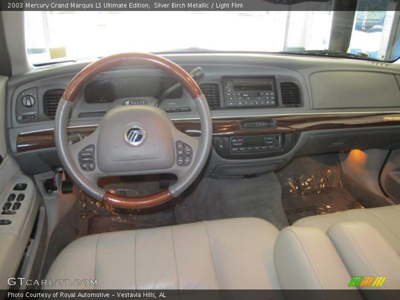 Silver Birch Metallic / Light Flint 2003 Mercury Grand Marquis LS Ultimate Edition