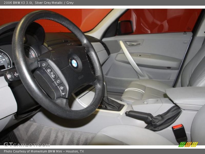 Silver Grey Metallic / Grey 2006 BMW X3 3.0i