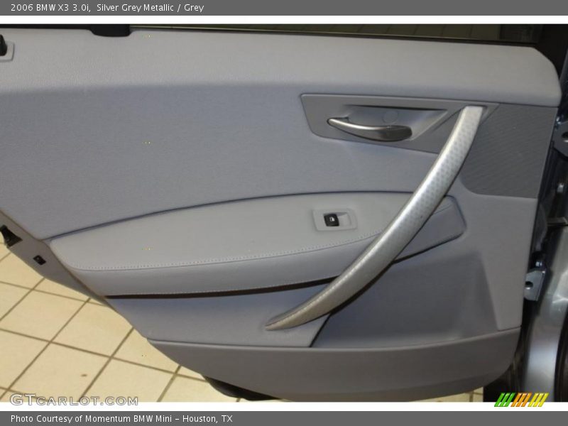 Silver Grey Metallic / Grey 2006 BMW X3 3.0i