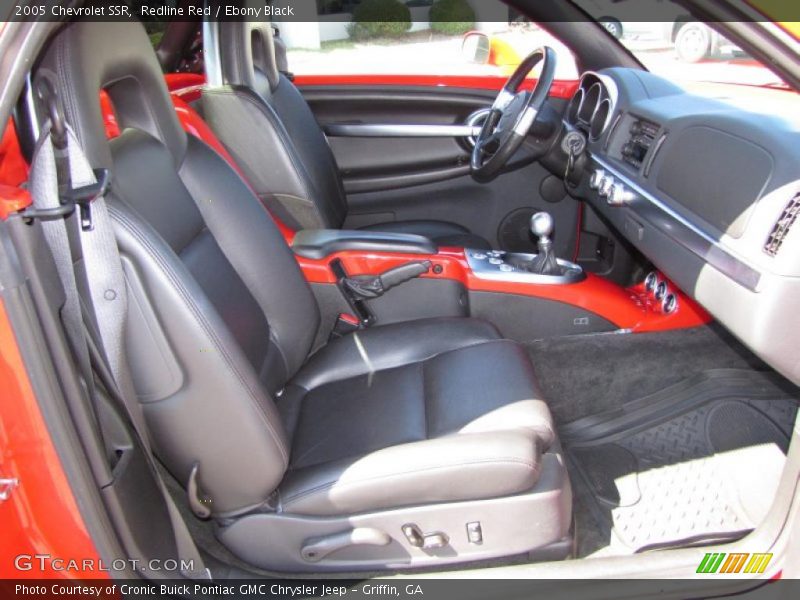  2005 SSR  Ebony Black Interior