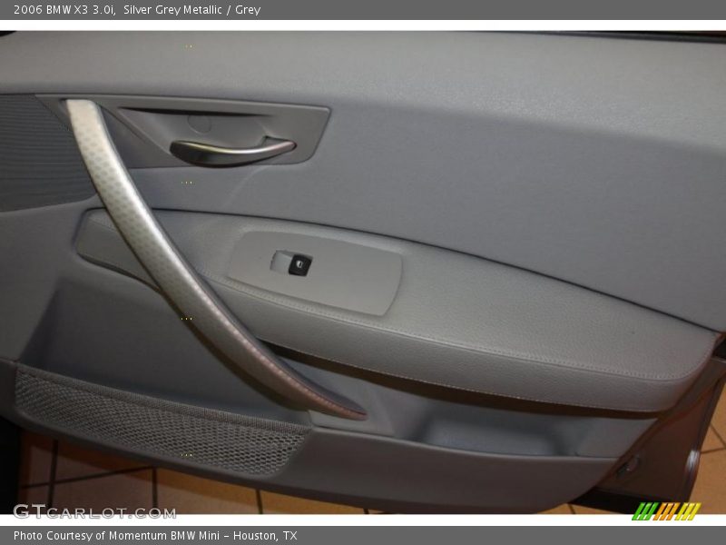 Silver Grey Metallic / Grey 2006 BMW X3 3.0i