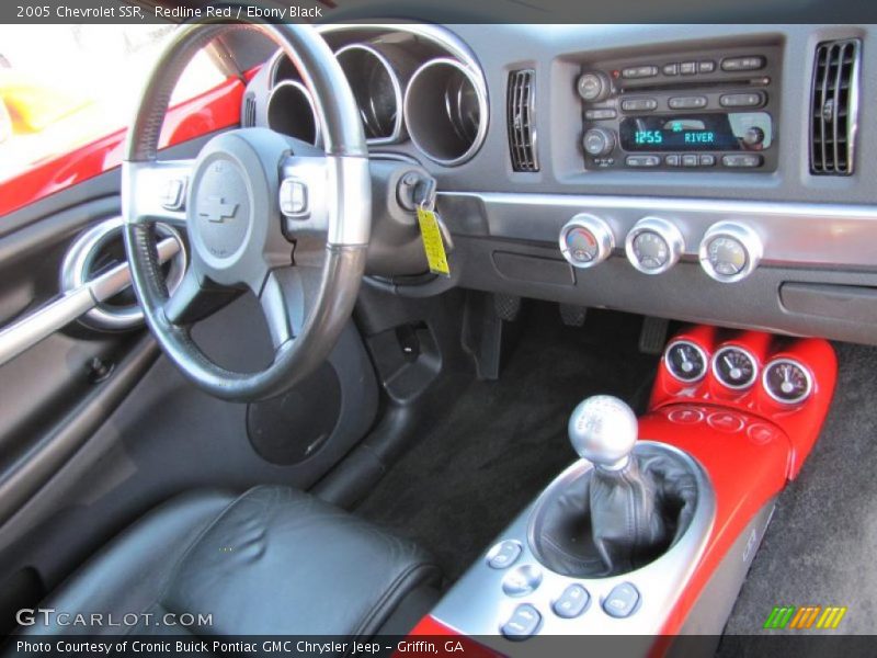 Dashboard of 2005 SSR 