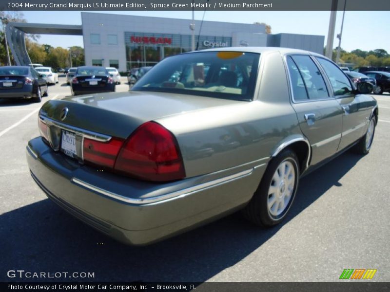 Spruce Green Metallic / Medium Parchment 2004 Mercury Grand Marquis LS Ultimate Edition