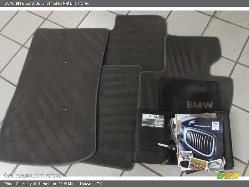 Silver Grey Metallic / Grey 2006 BMW X3 3.0i