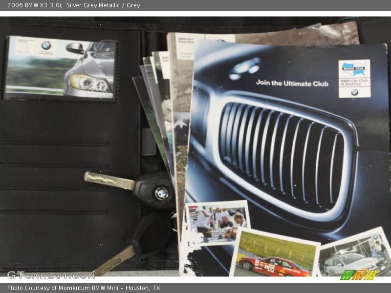 Silver Grey Metallic / Grey 2006 BMW X3 3.0i