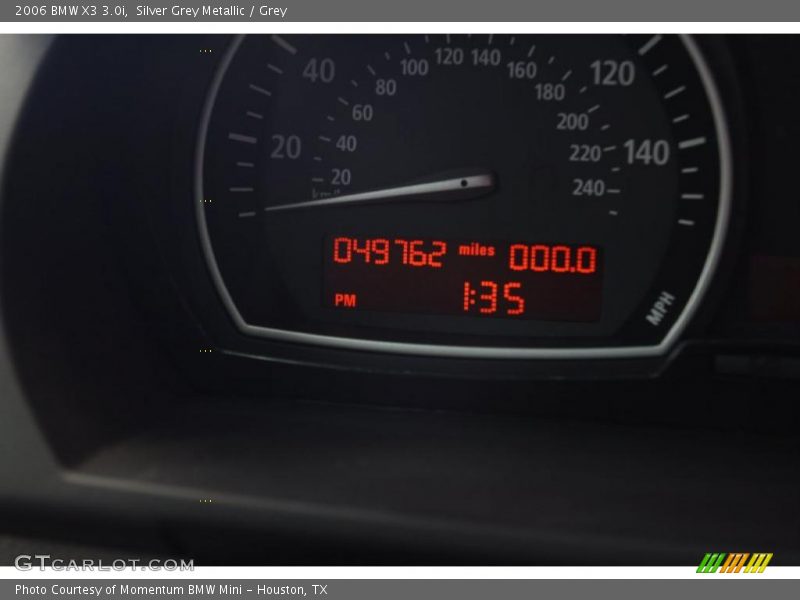 Silver Grey Metallic / Grey 2006 BMW X3 3.0i