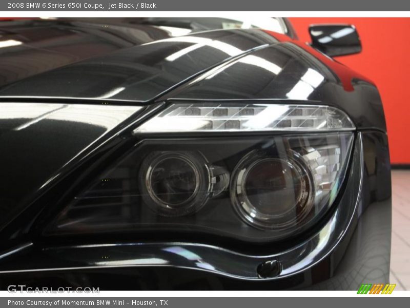 Jet Black / Black 2008 BMW 6 Series 650i Coupe