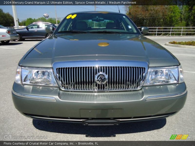 Spruce Green Metallic / Medium Parchment 2004 Mercury Grand Marquis LS Ultimate Edition