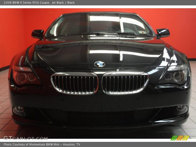 Jet Black / Black 2008 BMW 6 Series 650i Coupe