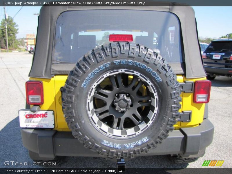 Custom Wheels of 2009 Wrangler X 4x4