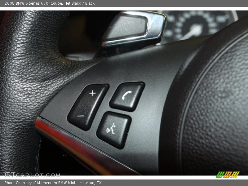 Jet Black / Black 2008 BMW 6 Series 650i Coupe