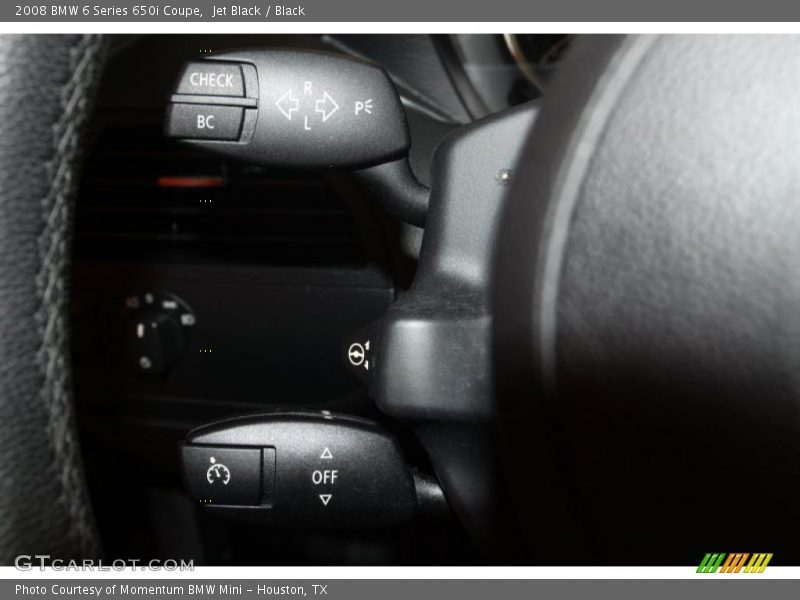 Jet Black / Black 2008 BMW 6 Series 650i Coupe