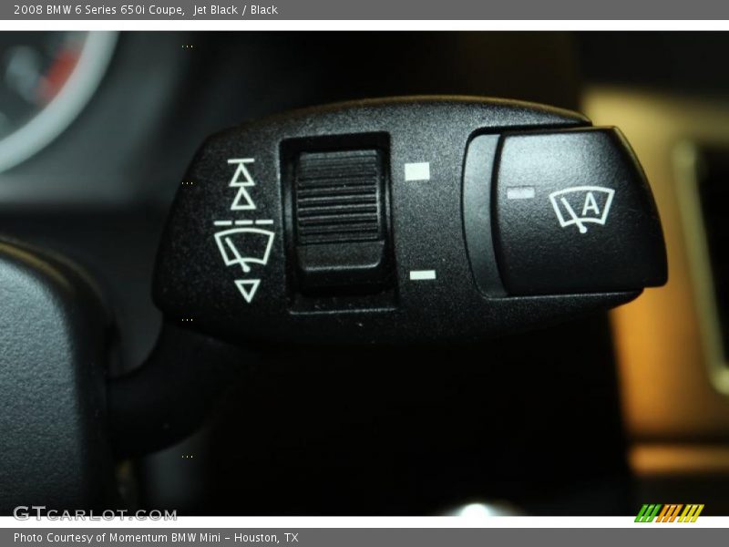 Jet Black / Black 2008 BMW 6 Series 650i Coupe