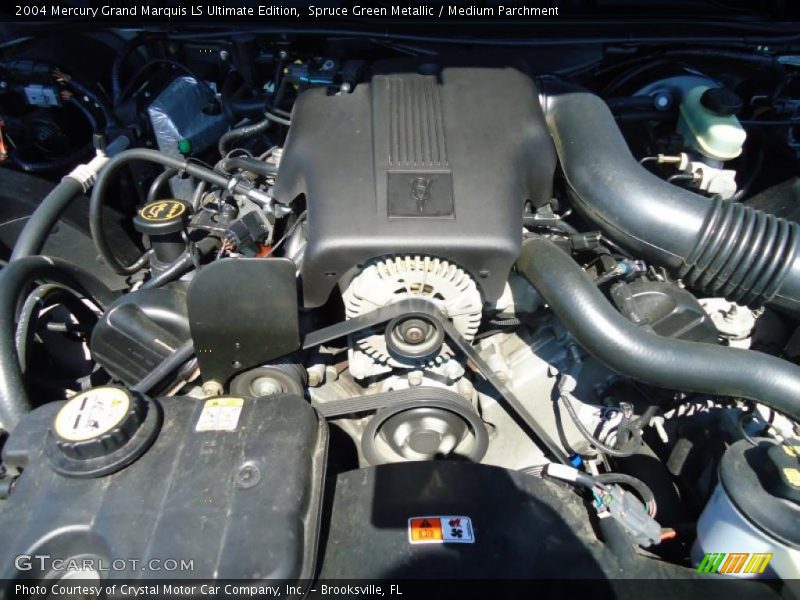 Spruce Green Metallic / Medium Parchment 2004 Mercury Grand Marquis LS Ultimate Edition