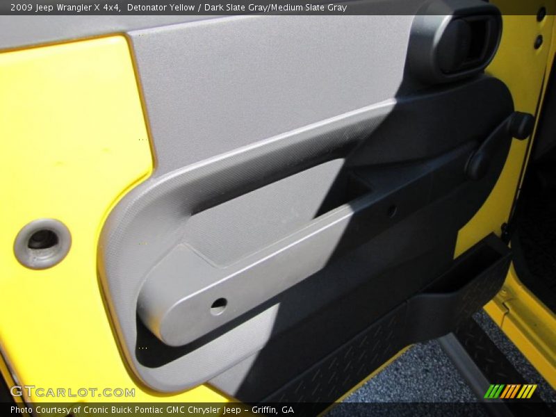 Detonator Yellow / Dark Slate Gray/Medium Slate Gray 2009 Jeep Wrangler X 4x4