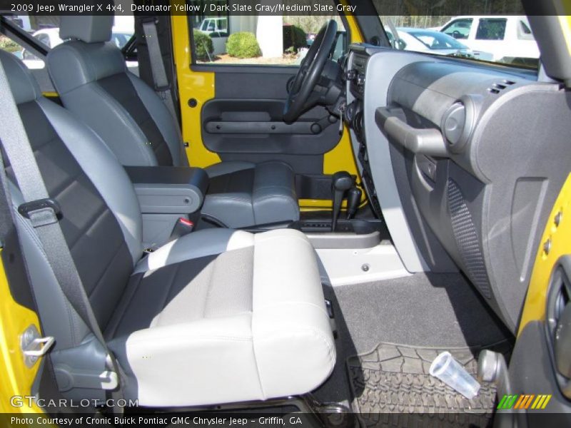  2009 Wrangler X 4x4 Dark Slate Gray/Medium Slate Gray Interior