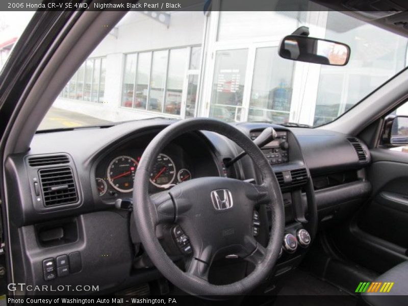 Nighthawk Black Pearl / Black 2006 Honda CR-V SE 4WD