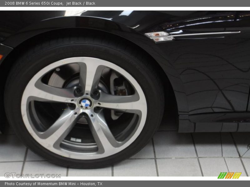 Jet Black / Black 2008 BMW 6 Series 650i Coupe