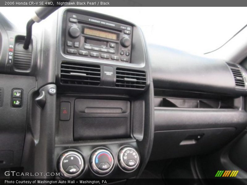 Nighthawk Black Pearl / Black 2006 Honda CR-V SE 4WD