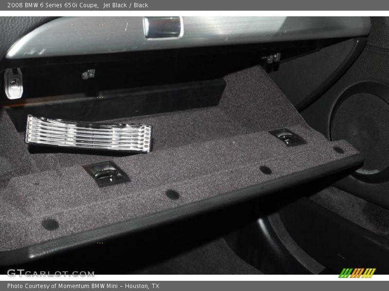 Jet Black / Black 2008 BMW 6 Series 650i Coupe