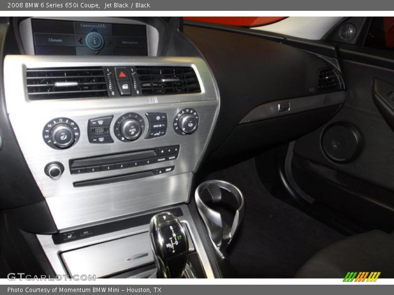 Jet Black / Black 2008 BMW 6 Series 650i Coupe