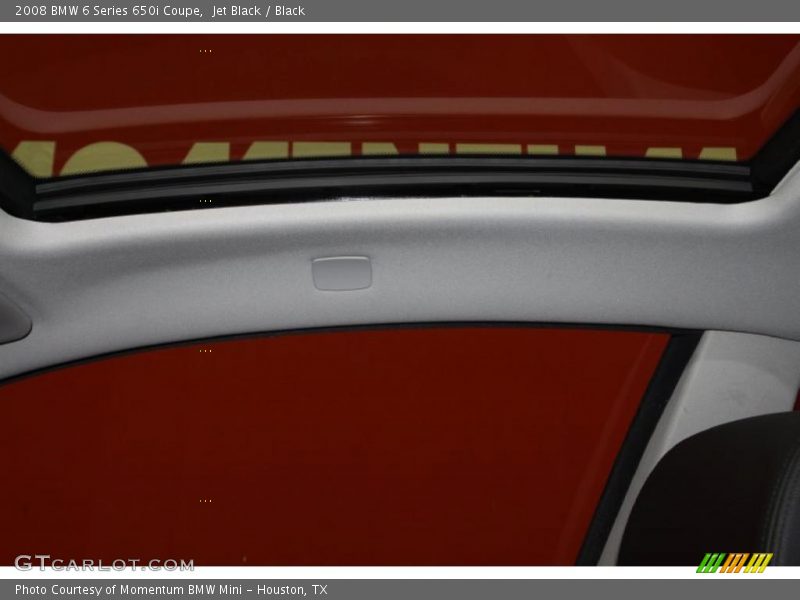 Jet Black / Black 2008 BMW 6 Series 650i Coupe