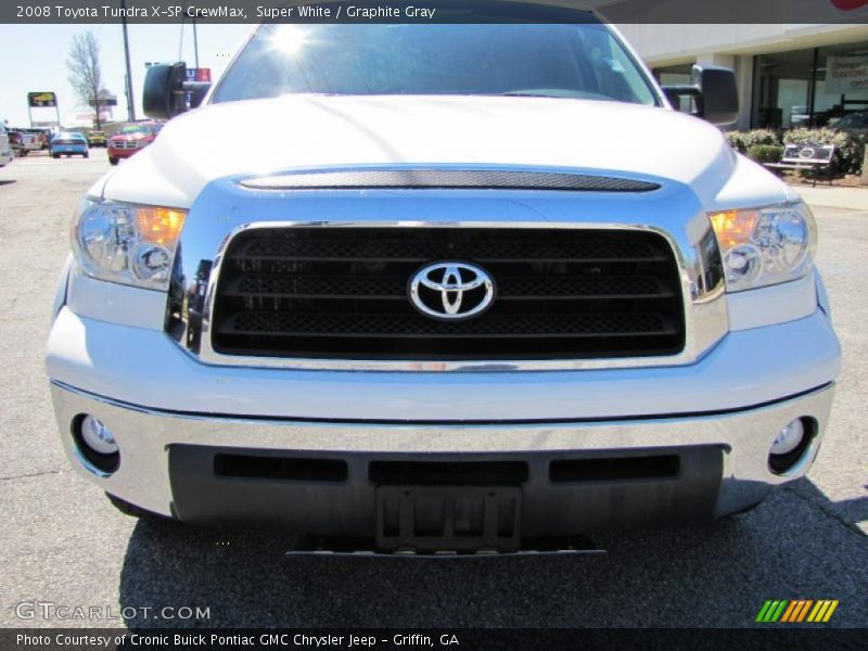Super White / Graphite Gray 2008 Toyota Tundra X-SP CrewMax