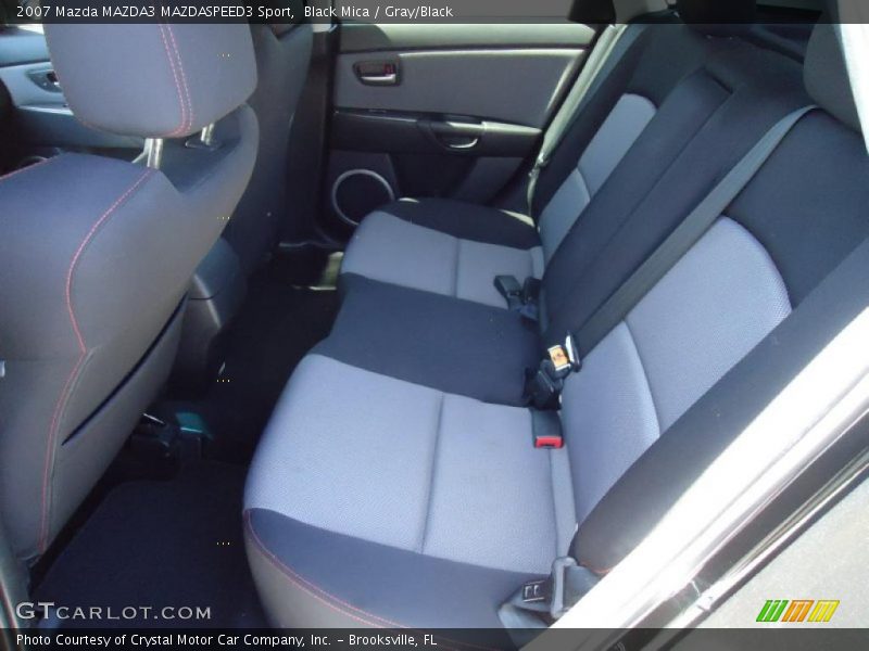  2007 MAZDA3 MAZDASPEED3 Sport Gray/Black Interior