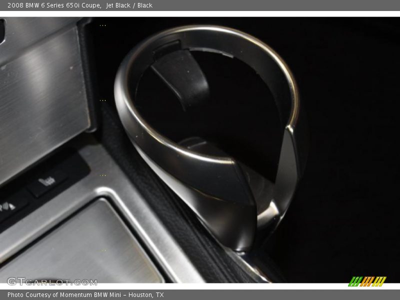 Jet Black / Black 2008 BMW 6 Series 650i Coupe