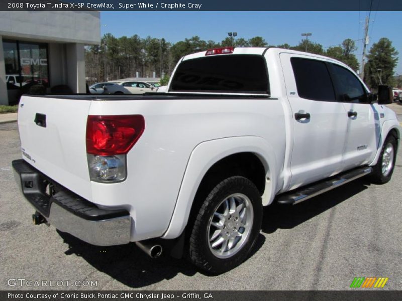 Super White / Graphite Gray 2008 Toyota Tundra X-SP CrewMax