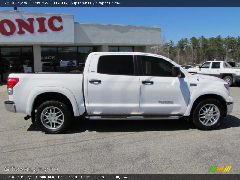 Super White / Graphite Gray 2008 Toyota Tundra X-SP CrewMax