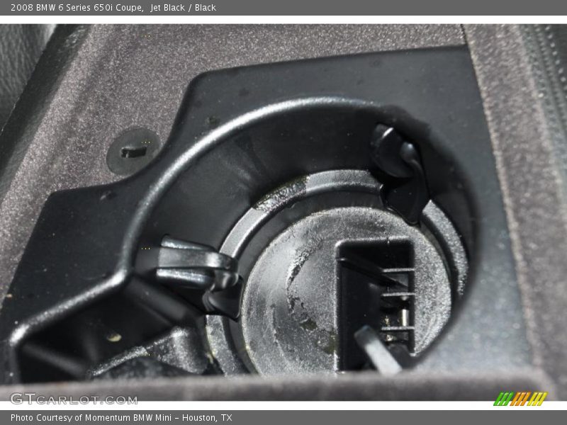 Jet Black / Black 2008 BMW 6 Series 650i Coupe