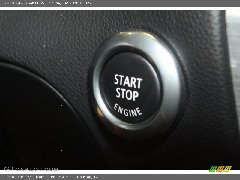 Jet Black / Black 2008 BMW 6 Series 650i Coupe